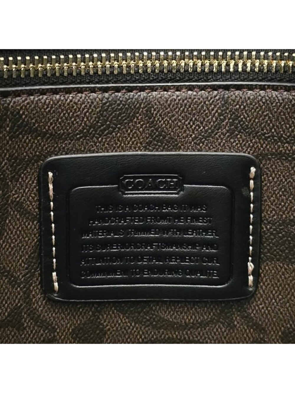 COACH Relay Tote Bag in Signature Canvas with Coach Graphics Women CY806 - Picture 7 of 9